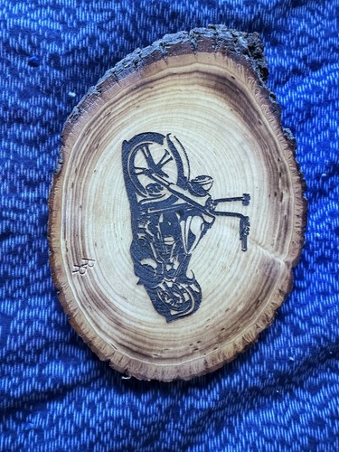 Rustic natural wood slice - slice, log