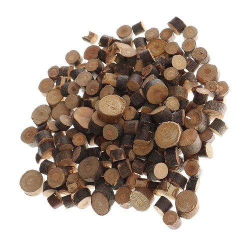 100x wood log slices discs - wood,